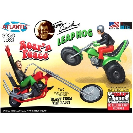 ALM/6600 TOM DANIELS LEAP FROG AND ROAR'N PEACE FREE SHIPPING